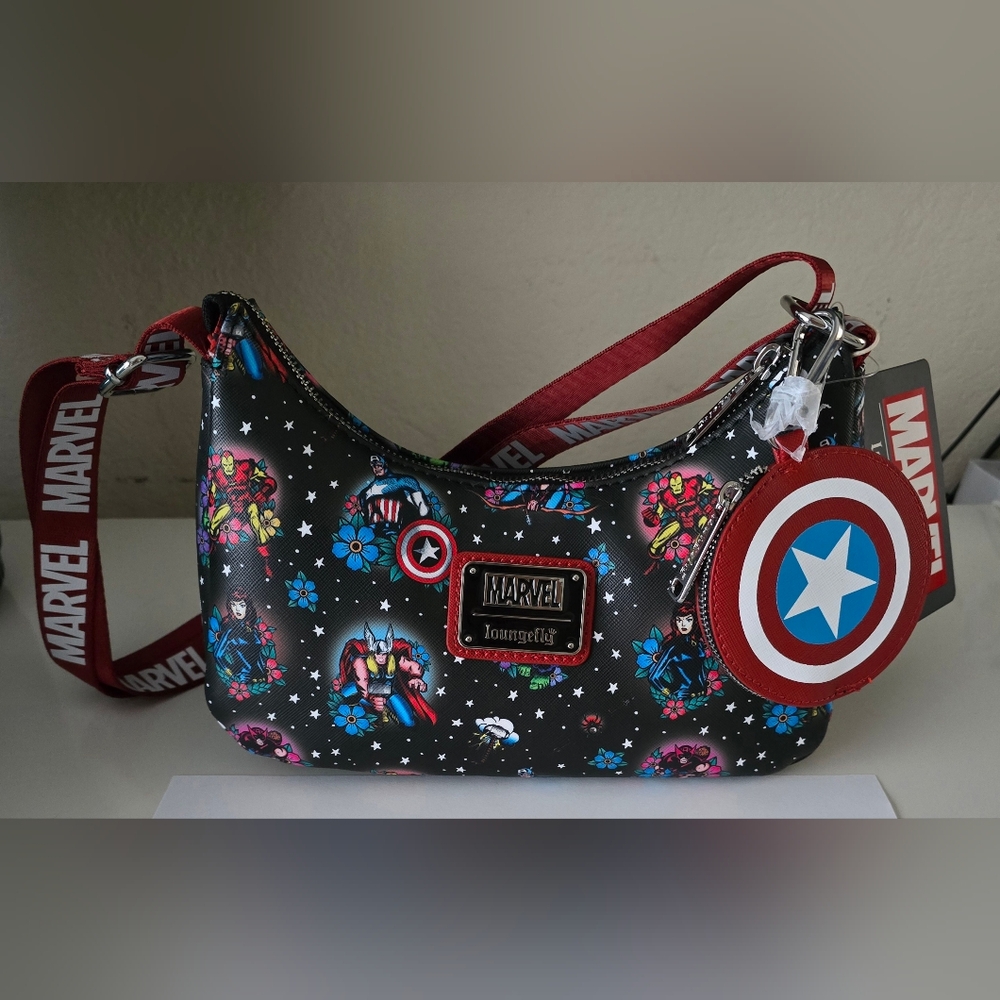 Loungefly - Marvel Averages tattoo purse